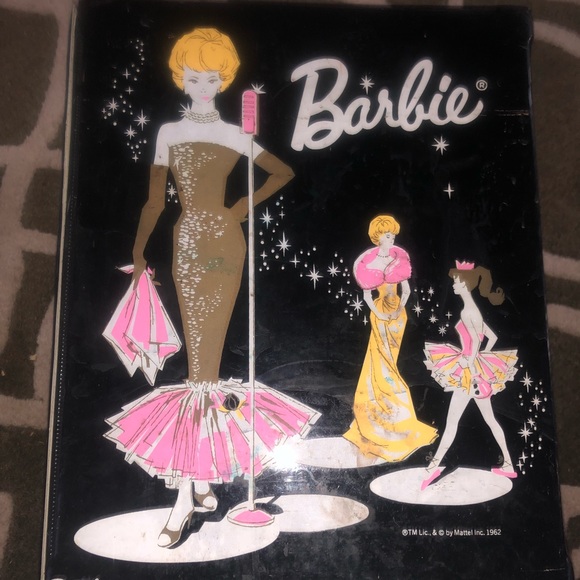 vintage black barbie case